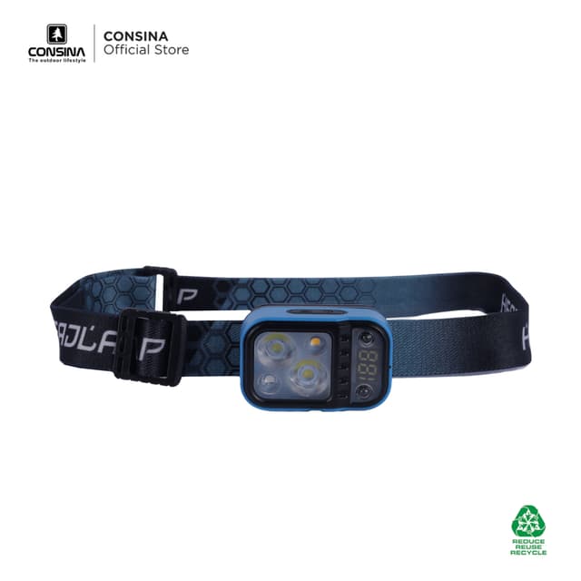 Consina Running Headlamp YD07 Super Bright Headlight Lamp Flashlight Kepala Emergency | Outdoor Hiking Mountain Mancing Running