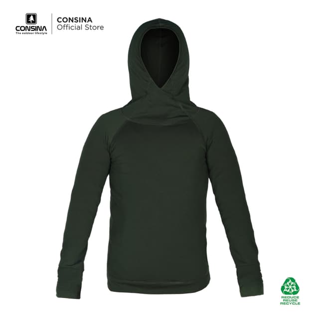 CONSINA INNERFIT BASE LAYER Outdoor HOODIE | Mountain HIKING CAMPING TREKKING