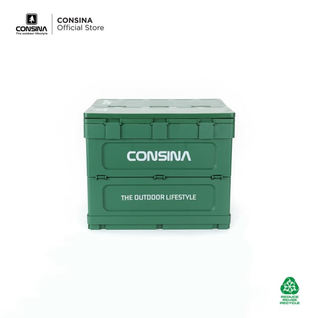 Consina Trek Box Folding 2 in 1 Bisa Jadi Box and Table | Camping Hiking Outdoor Mountain Camper Van Mancing