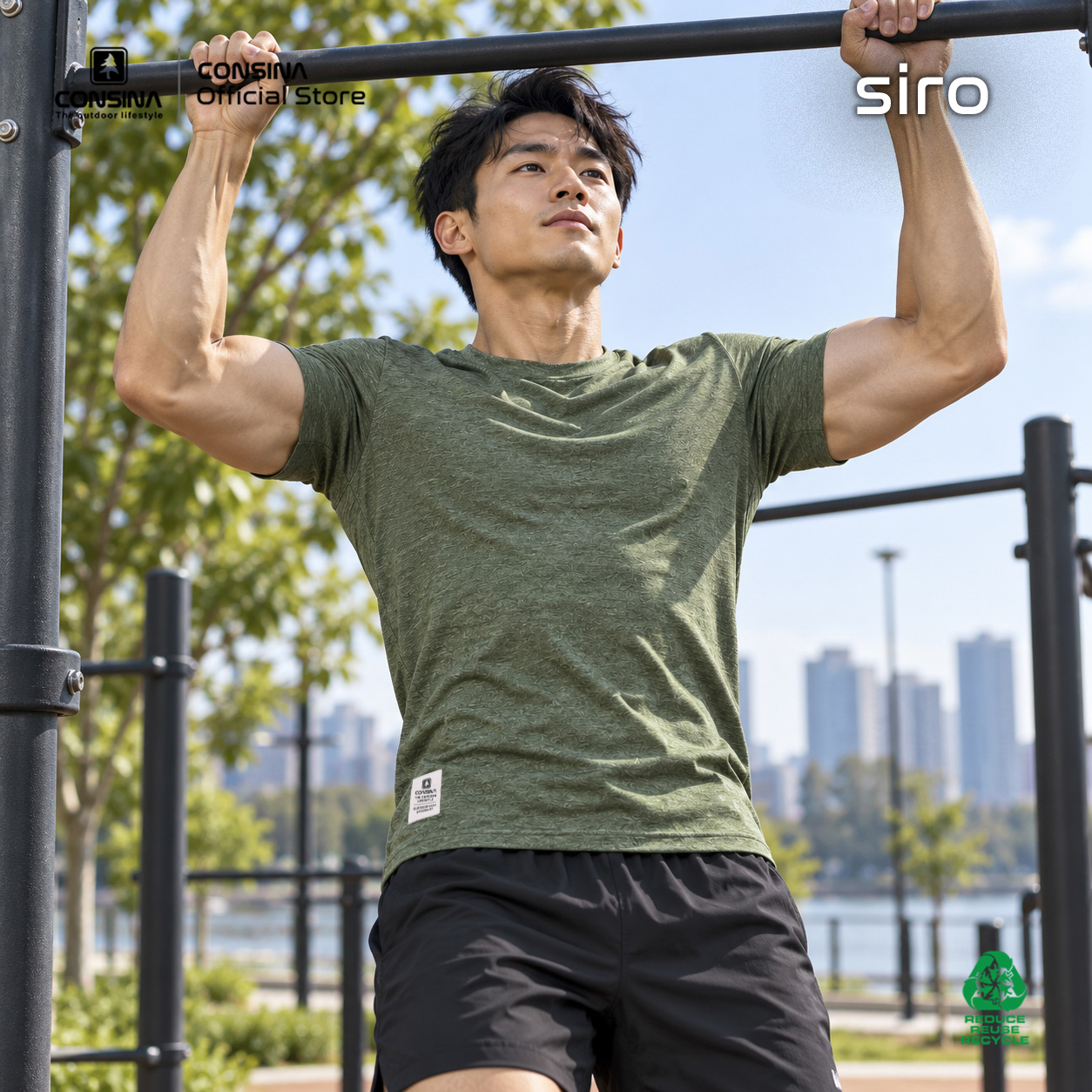 CONSINA SIRO T SHIRT KAOS PREMIUM SOFT URBAN OUTDOOR